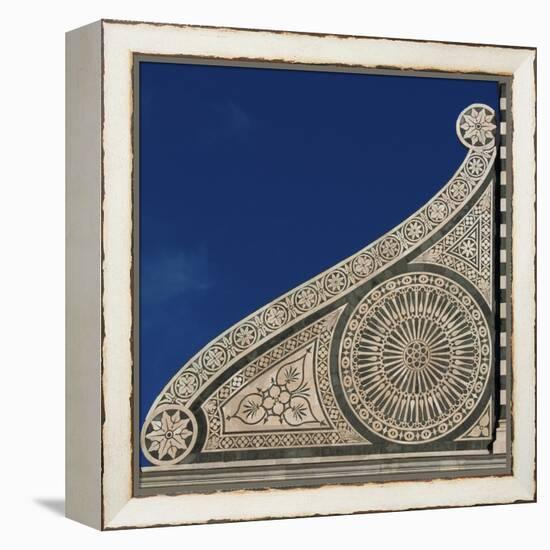 Florence Architectural Details. Santa Maria Novella-Mike Burton-Framed Premier Image Canvas