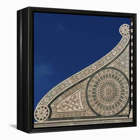 Florence Architectural Details. Santa Maria Novella-Mike Burton-Framed Premier Image Canvas