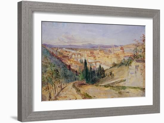 Florence, C.1833-William Wyld-Framed Giclee Print