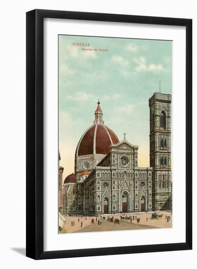 Florence Cathedral, Italy-null-Framed Art Print