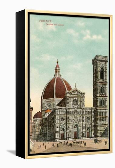 Florence Cathedral, Italy-null-Framed Stretched Canvas