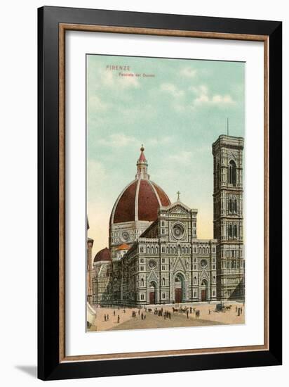 Florence Cathedral, Italy-null-Framed Premium Giclee Print