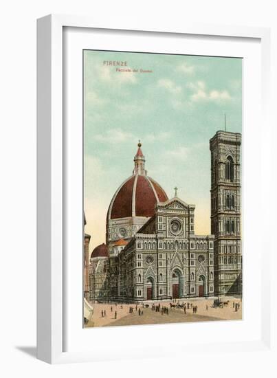 Florence Cathedral, Italy-null-Framed Premium Giclee Print