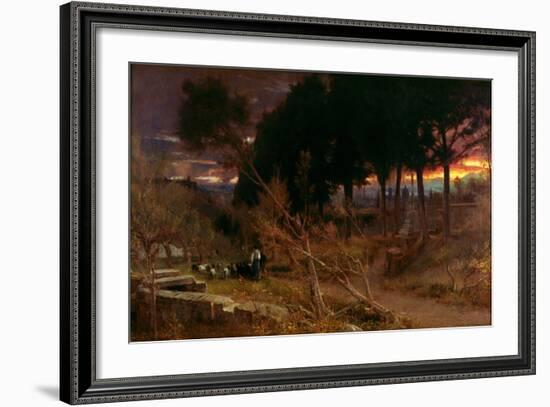 Florence, Evening, 1896-Albert Goodwin-Framed Giclee Print