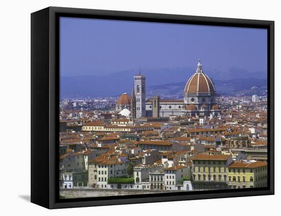 Florence from Piazzale Michaelangelo, Italy-Peter Thompson-Framed Premier Image Canvas