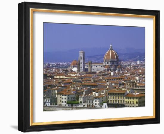 Florence from Piazzale Michaelangelo, Italy-Peter Thompson-Framed Photographic Print