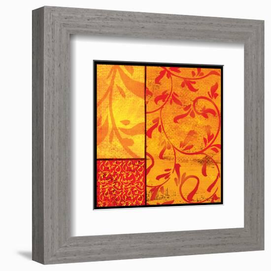 Florence Gold Cadmium-Lillian Pasenar-Framed Art Print