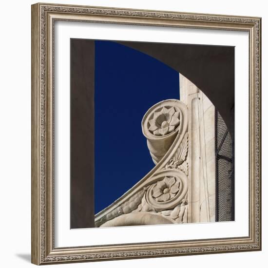 Florence, Italy, Architectural Detail, Duomo Copola Lantern-Mike Burton-Framed Photographic Print