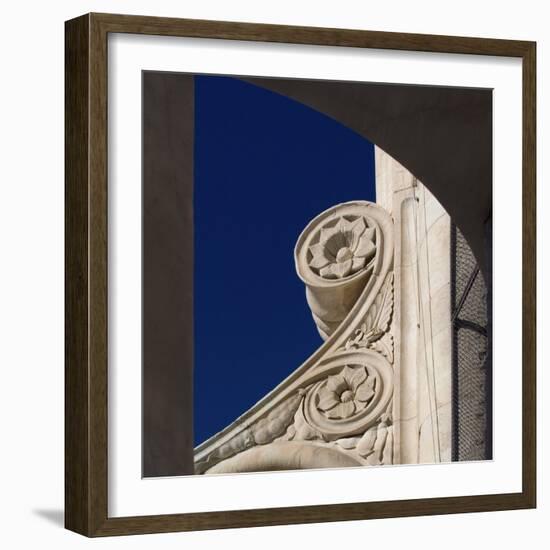 Florence, Italy, Architectural Detail, Duomo Copola Lantern-Mike Burton-Framed Photographic Print