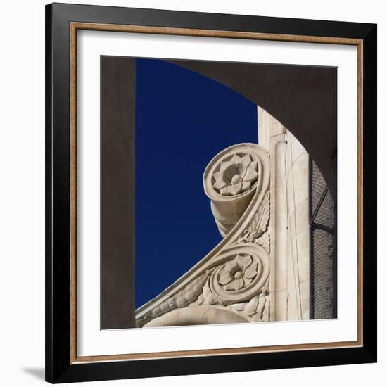 Florence, Italy, Architectural Detail, Duomo Copola Lantern-Mike Burton-Framed Photographic Print