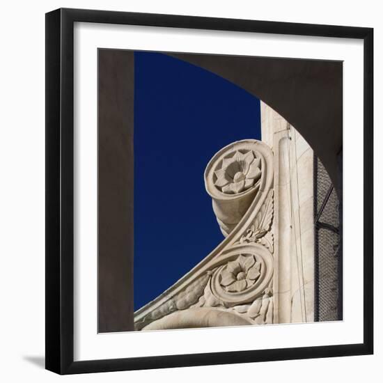 Florence, Italy, Architectural Detail, Duomo Copola Lantern-Mike Burton-Framed Photographic Print