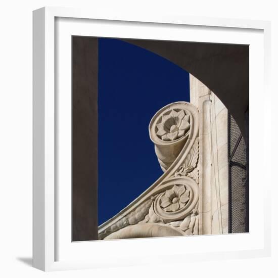 Florence, Italy, Architectural Detail, Duomo Copola Lantern-Mike Burton-Framed Photographic Print