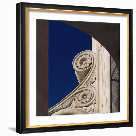 Florence, Italy, Architectural Detail, Duomo Copola Lantern-Mike Burton-Framed Photographic Print