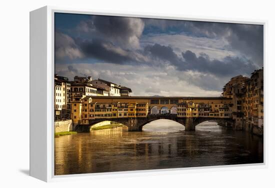 Florence, Italy's Iconic Ponte Vecchio Bridge-Andrew S-Framed Premier Image Canvas