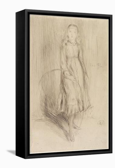 Florence Leyland, 1873-James Abbott McNeill Whistler-Framed Premier Image Canvas