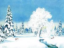 Winter Wonderland - Jack & Jill-Florence McCurdy-Mounted Giclee Print