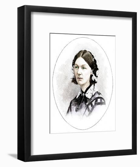 Florence Nightingale (1820-1910), British nurse-Unknown-Framed Giclee Print