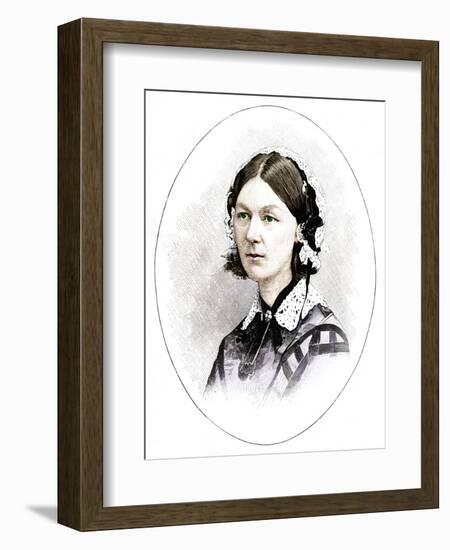 Florence Nightingale (1820-1910), British nurse-Unknown-Framed Giclee Print