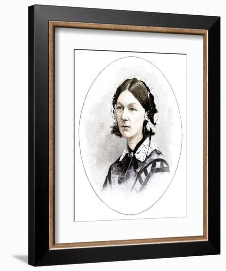 Florence Nightingale (1820-1910), British nurse-Unknown-Framed Giclee Print