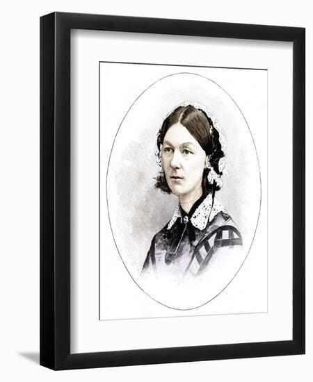 Florence Nightingale (1820-1910), British nurse-Unknown-Framed Giclee Print