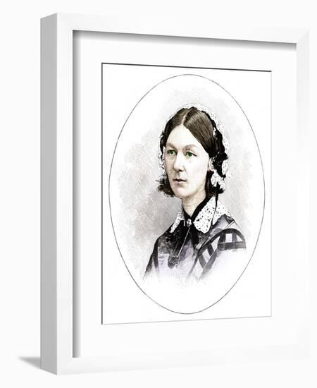 Florence Nightingale (1820-1910), British nurse-Unknown-Framed Giclee Print