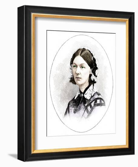 Florence Nightingale (1820-1910), British nurse-Unknown-Framed Giclee Print