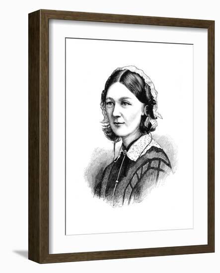 Florence Nightingale, 1870-null-Framed Giclee Print