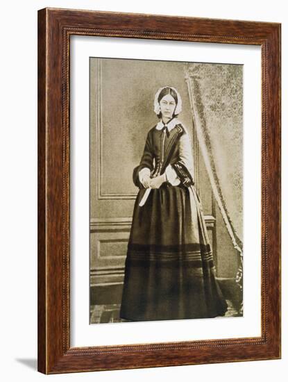 Florence Nightingale, English Nurse and Hospital Reformer, C1850S-null-Framed Giclee Print