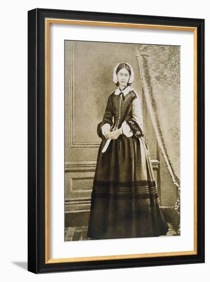 Florence Nightingale, English Nurse and Hospital Reformer, C1850S-null-Framed Giclee Print