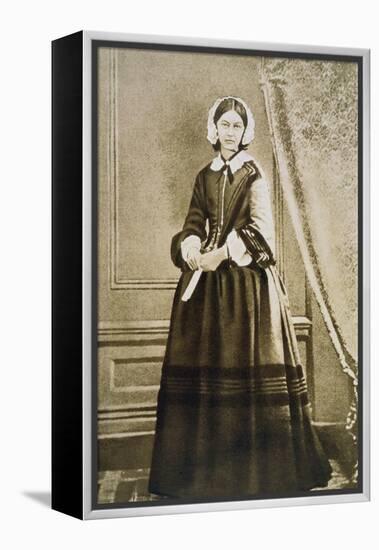 Florence Nightingale, English Nurse and Hospital Reformer, C1850S-null-Framed Premier Image Canvas
