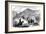 Florence Nightingale Visiting the Hut Hospitals at Balaclava, 1855-null-Framed Giclee Print