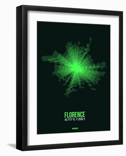 Florence Radiant Map 3-NaxArt-Framed Art Print