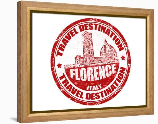 Florence Stamp-radubalint-Framed Stretched Canvas