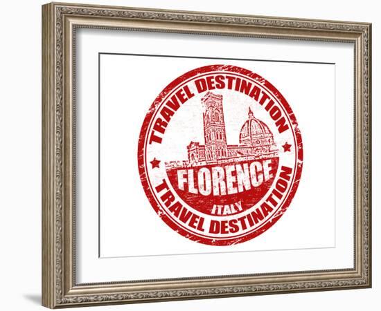 Florence Stamp-radubalint-Framed Art Print