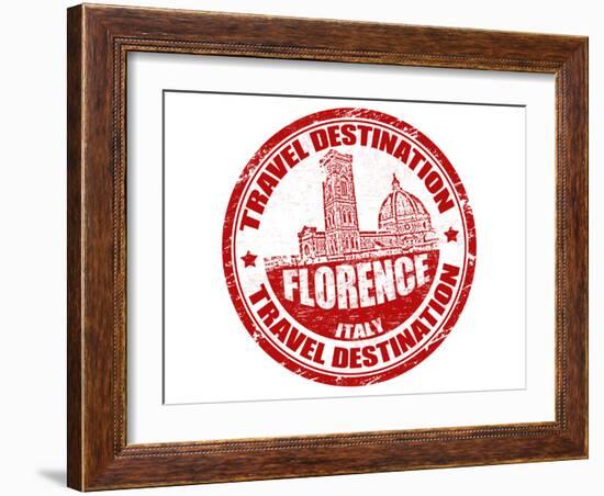 Florence Stamp-radubalint-Framed Art Print