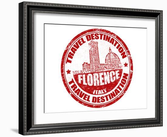 Florence Stamp-radubalint-Framed Art Print