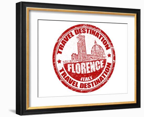 Florence Stamp-radubalint-Framed Art Print