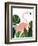 Florence The Flamingo-Emily Kopcik-Framed Art Print