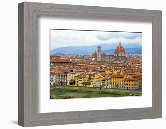 Florence, UNESCO World Heritage Site, Tuscany, Italy, Europe-Hans-Peter Merten-Framed Photographic Print