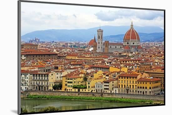 Florence, UNESCO World Heritage Site, Tuscany, Italy, Europe-Hans-Peter Merten-Mounted Photographic Print