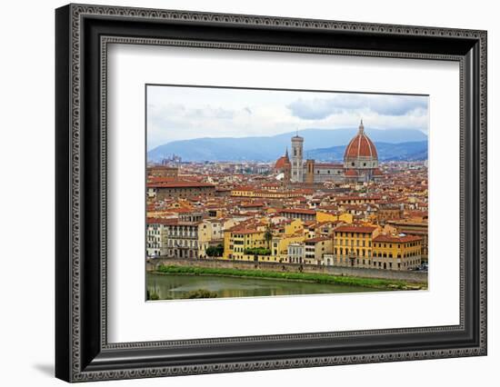Florence, UNESCO World Heritage Site, Tuscany, Italy, Europe-Hans-Peter Merten-Framed Photographic Print