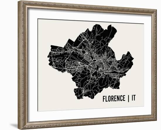 Florence-Mr City Printing-Framed Art Print