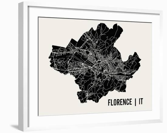 Florence-Mr City Printing-Framed Art Print