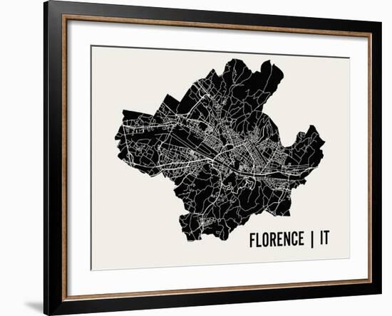 Florence-Mr City Printing-Framed Art Print