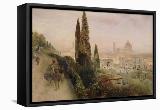 Florence-Carl Frederic Aagaard-Framed Premier Image Canvas