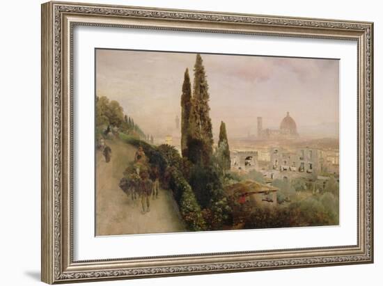 Florence-Carl Frederic Aagaard-Framed Giclee Print