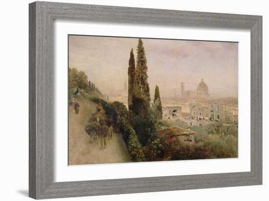 Florence-Carl Frederic Aagaard-Framed Giclee Print