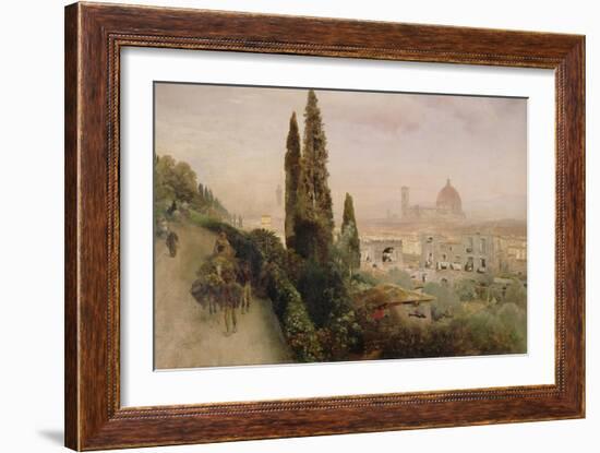 Florence-Carl Frederic Aagaard-Framed Giclee Print