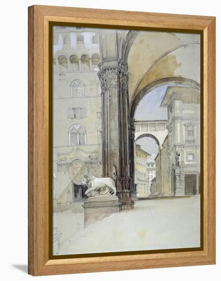 Florence-John Frederick Lewis-Framed Premier Image Canvas