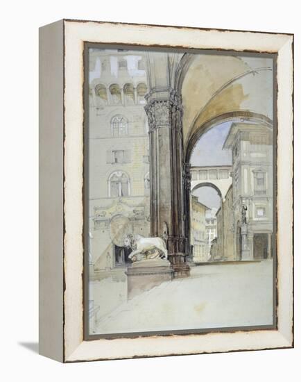 Florence-John Frederick Lewis-Framed Premier Image Canvas